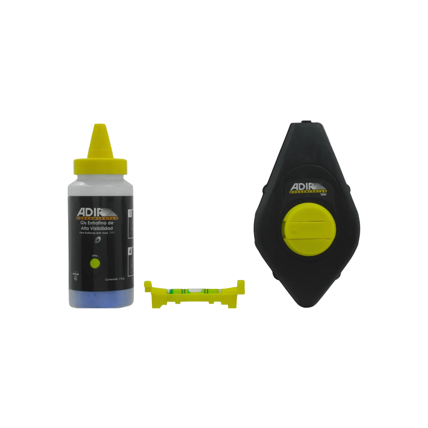 Tiralíneas con nivel 30 metros Adir 1261