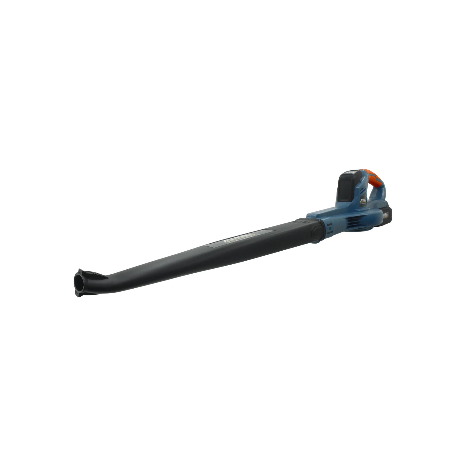 Sopladora inalámbrica Adir 20V azul/negro. Herramienta portátil para limpieza de jardín y taller.