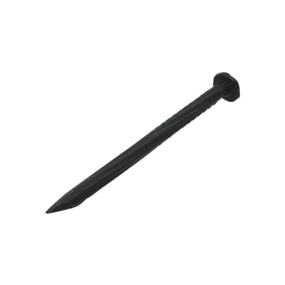 Clavo para concreto negro 2 1/2 pulgadas, calibre 8, cabeza plana
