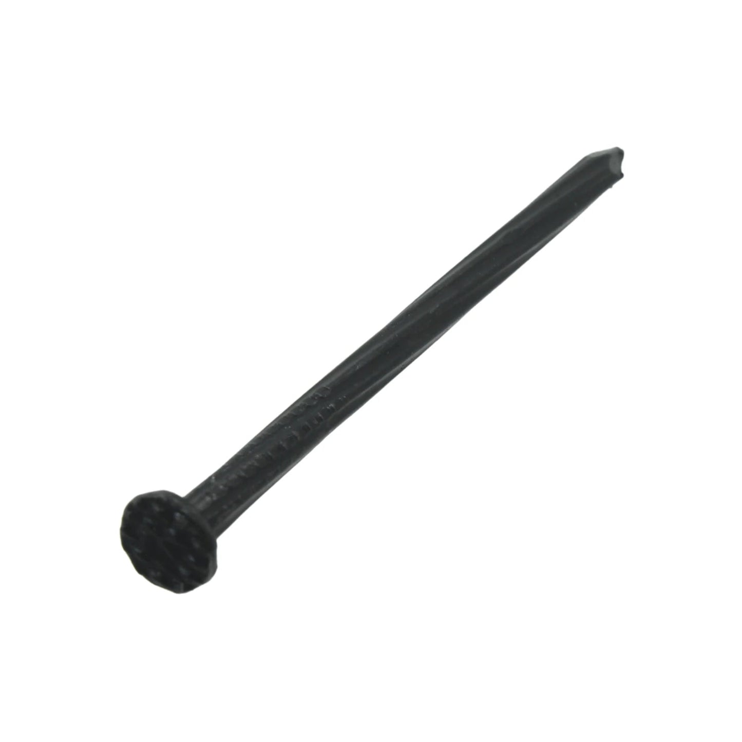 Clavo para concreto de acero negro estriado 3 pulgadas calibre 8 para fijaciones en construcción