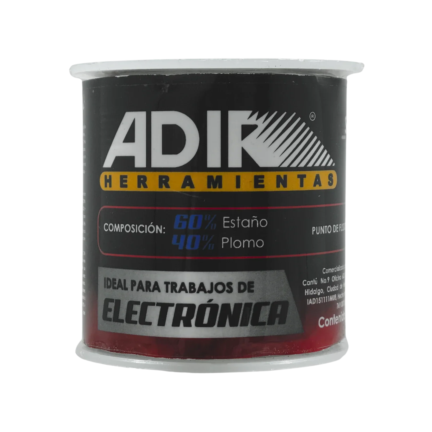 Soldadura 60/40 de 450 g Adir 6727