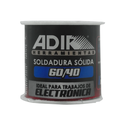 Soldadura 60/40 de 100 g Adir 6728