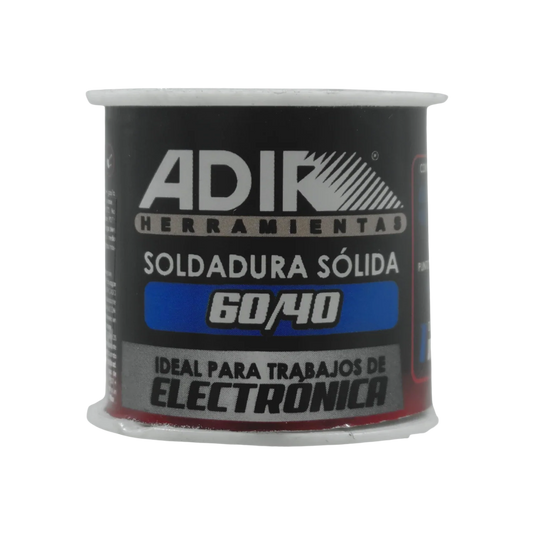 Soldadura 60/40 de 100 g Adir 6728