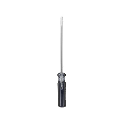Destornillador plano TOOL PLUS 3/16" x 5" con mango transparente oscuro de plástico