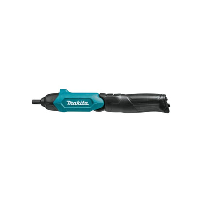 Atornillador inalámbrico kit,Velocidad sin carga: 220 RPM para aplicaciones de baja torsión.,Luz L.E.D. integrada.,Torque de bloqueo fuerte: 4,0 (35 lbs).,Torque de bloqueo suave: 3,0 (27 lbs).,Máximo torque de bloqueo: 4.5 N.m (40 in. lbs).,Tiempo de carga: 3-5 horas.,Interruptor invertido.,Opera en posiciones rectas o empuñadura de pistola.,Dimeniones (LxAxA):,Forma recta: 287 mm x 47 mm x 51 mm,Forma de pistola: 205 mm x 47 mm x 51 mm,Volataje: 3.6 V,Con adaptador de suministro de poder AC