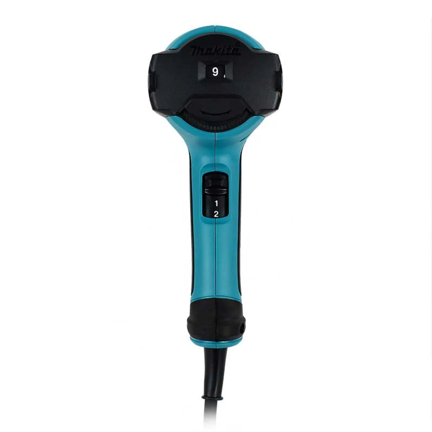 Pistola de calor Makita HG6031V 1500W turquesa, control digital de temperatura y 2 velocidades