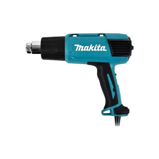 9 ajustes en el dial para una variedad de aplicaciones.,2 ajustes de flujo de aire para una mayor versatilidad.,Gatillo interruptor deslizable fácil de manejar.,Certificado por la norma nom-ance.,Modelo: hg6031 V
potencia de entrada: 1,800 W,Flujo de aire: bajo: 200 / alto:400 l/min.,Tensión: 120 V,Corriente: 13 A,Frecuencia: 60 Hz