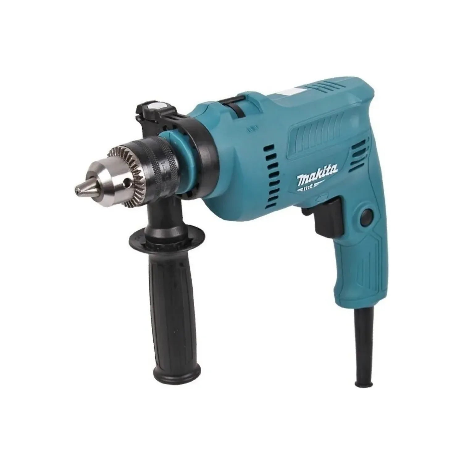 Rotomartillo percutor eléctrico Makita 1/2" teal con mandril y mango auxiliar