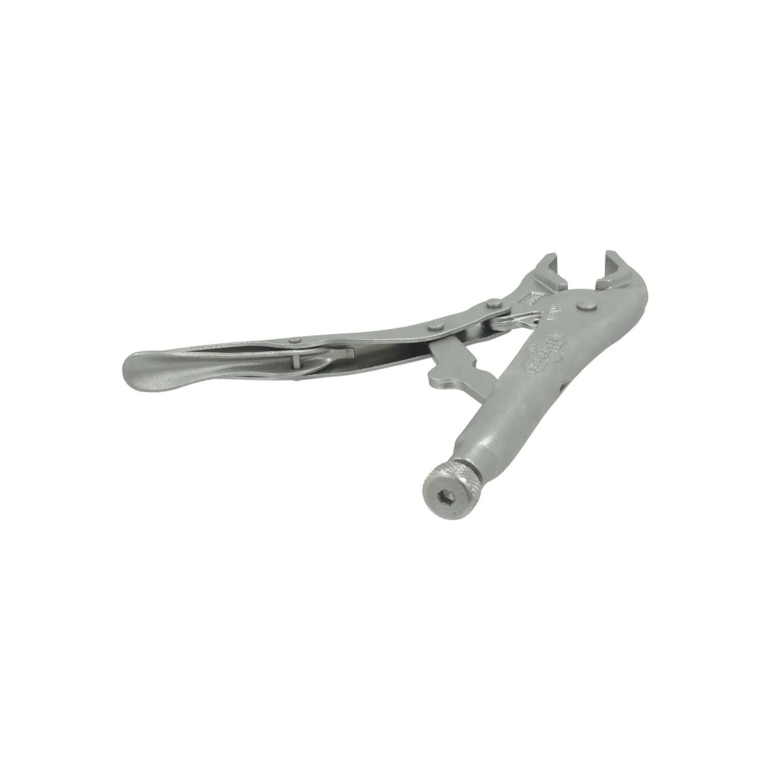 Pinza de presión Vise-Grip 10 pulgadas mandíbula curva, herramienta de bloqueo ajustable metálica