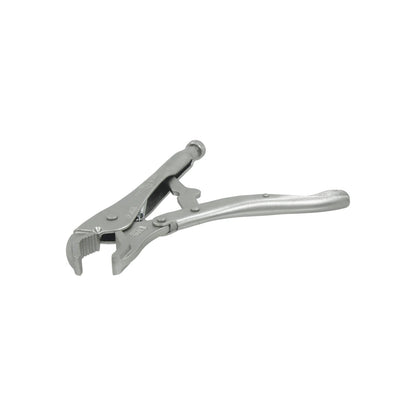 Pinza de presión Vise-Grip 10CR curva de 10 pulgadas, mordazas dentadas para sujeción fuerte