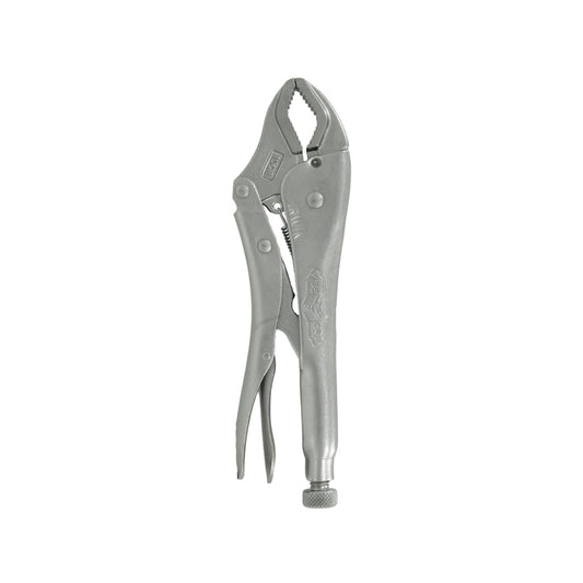 Pinza de presión Irwin Vise-Grip 10CR con mandíbula curva de 10 pulgadas, herramienta de agarre resistente.
