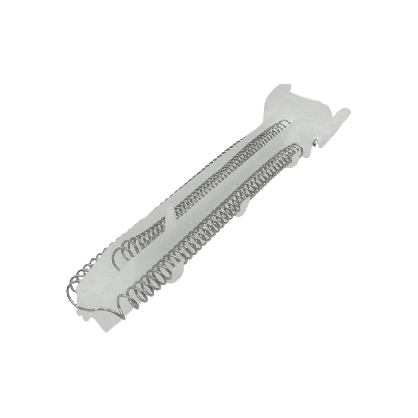Resistencia para regadera eléctrica 4400W con espirales metálicas y soporte aislante blanco