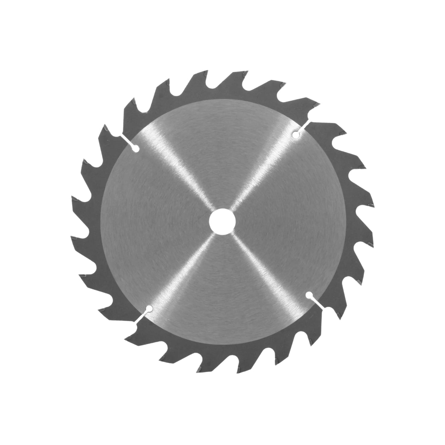 Disco sierra circular metálico 7 1/4 pulgadas 24 dientes para corte de madera