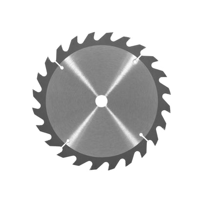 Disco sierra circular metálico 7 1/4 pulgadas 24 dientes para corte de madera