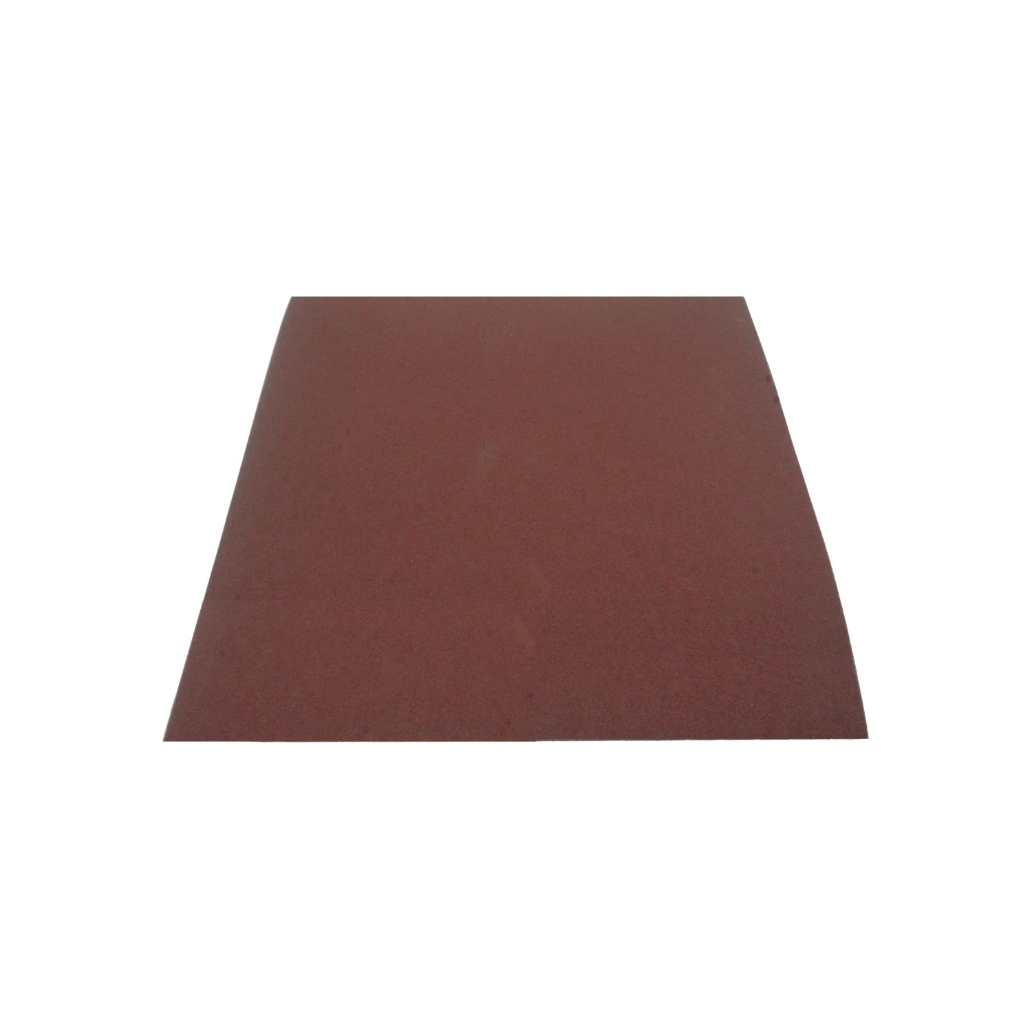 Lija de esmeril hoja rectangular grano 120 marrón rojizo para lijado de superficies