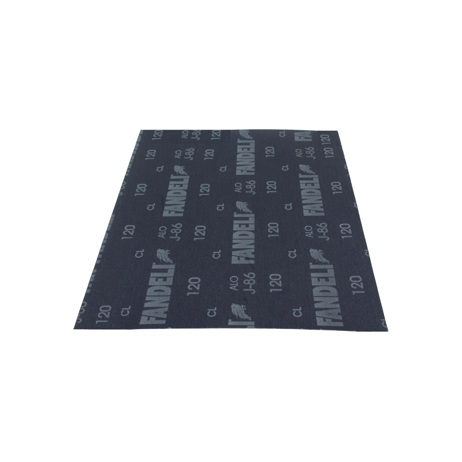 Lija de esmeril Fandeli J-86 grano 120, gris oscuro, para pulir y lijar madera, metal y acabados de ferretería