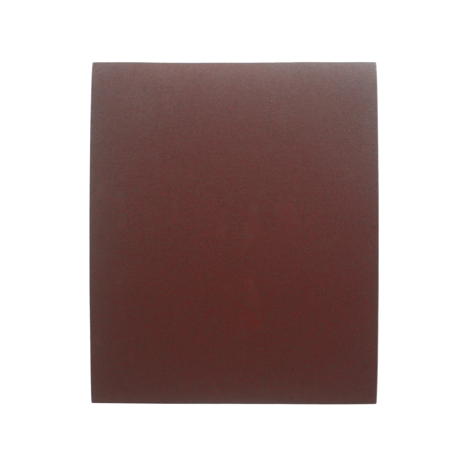 Lija de esmeril abrasiva marrón rojizo para lijado de madera y metal