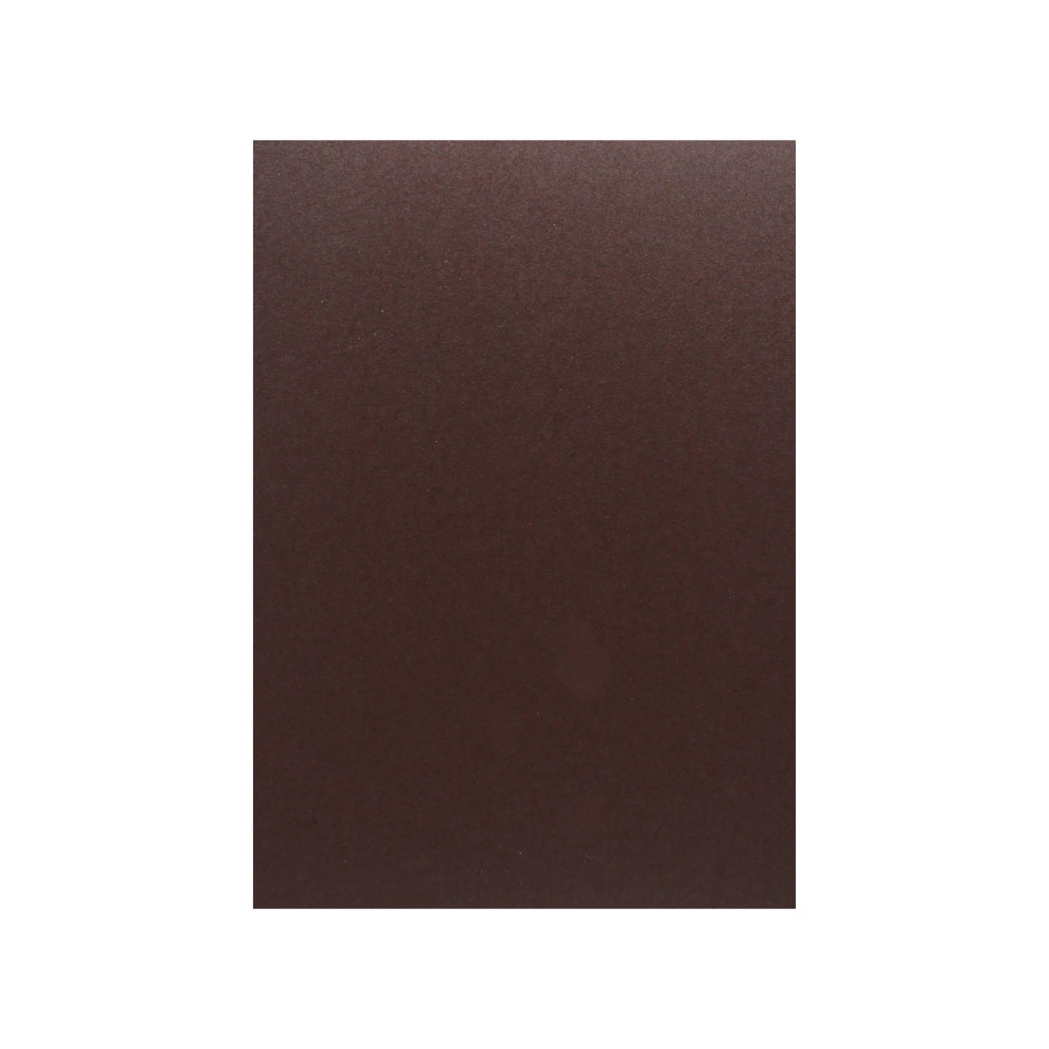 Lija de esmeril grano 80, hoja rectangular marrón oscuro con textura abrasiva