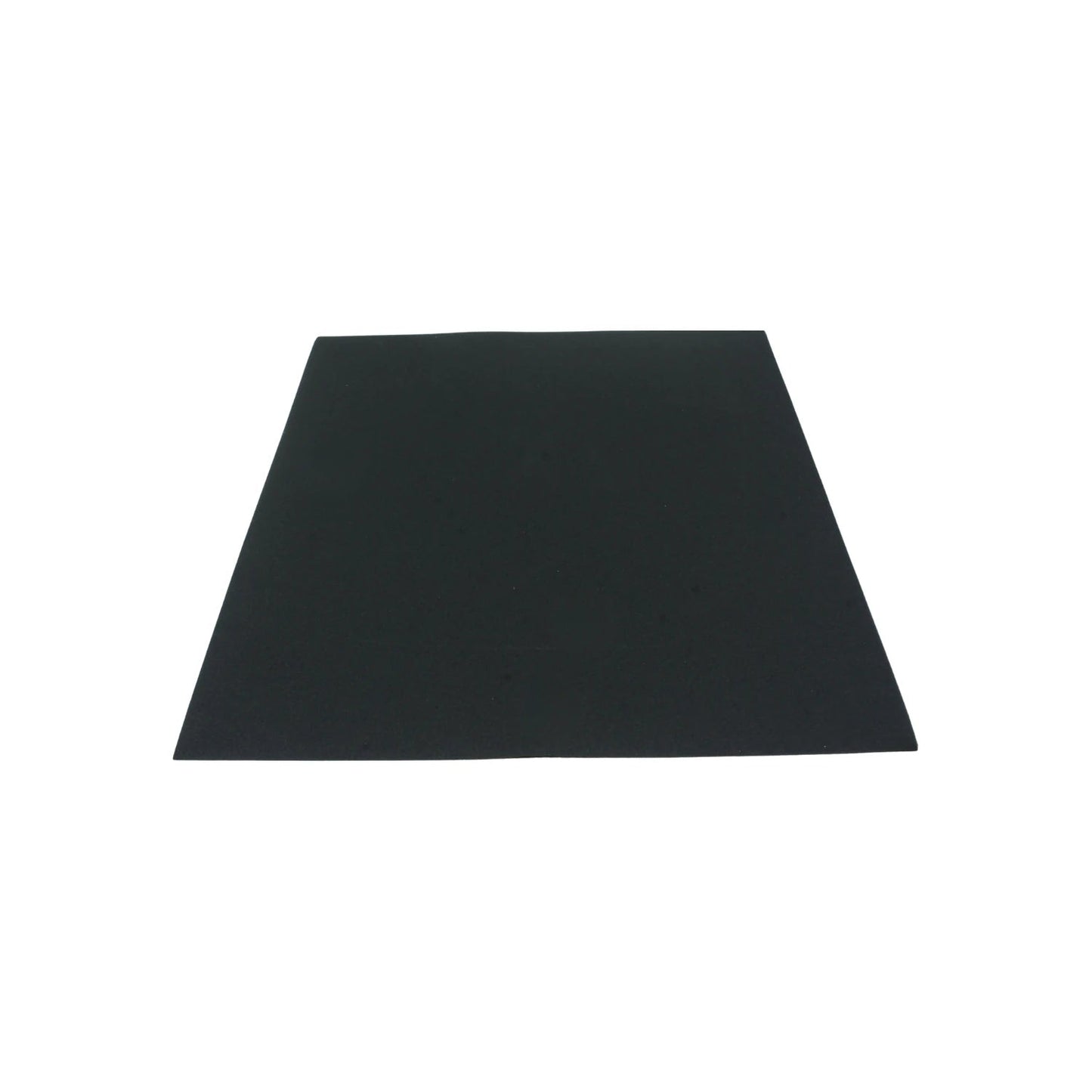 Lija de agua grano 180, hoja rectangular negra para lijado fino de superficies