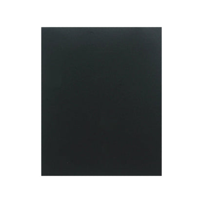 Lija de agua grano 180 negra, pliego rectangular para lijado y acabados