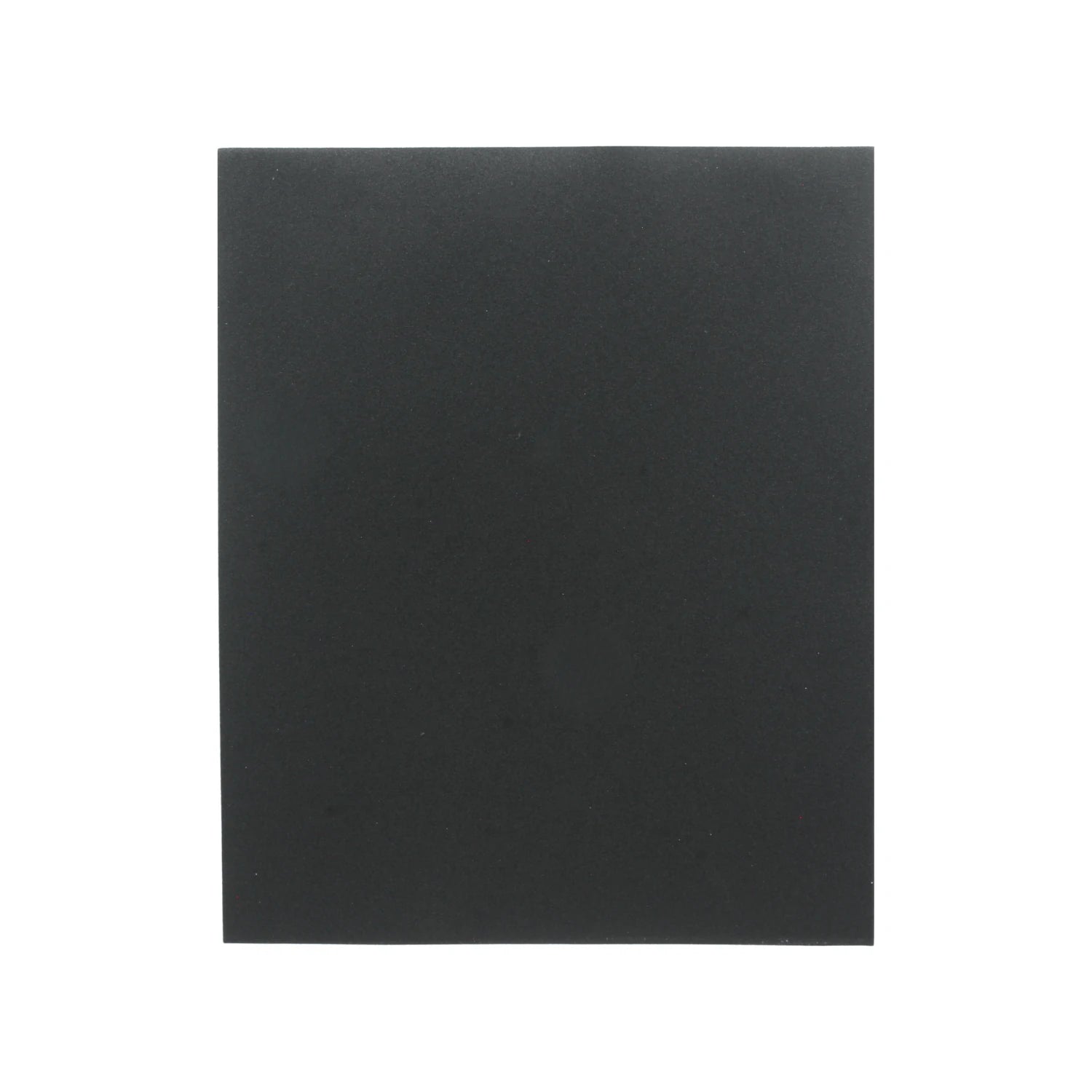 Lija de agua grano 220, hoja abrasiva negra para lijado fino en metal, madera y superficies.