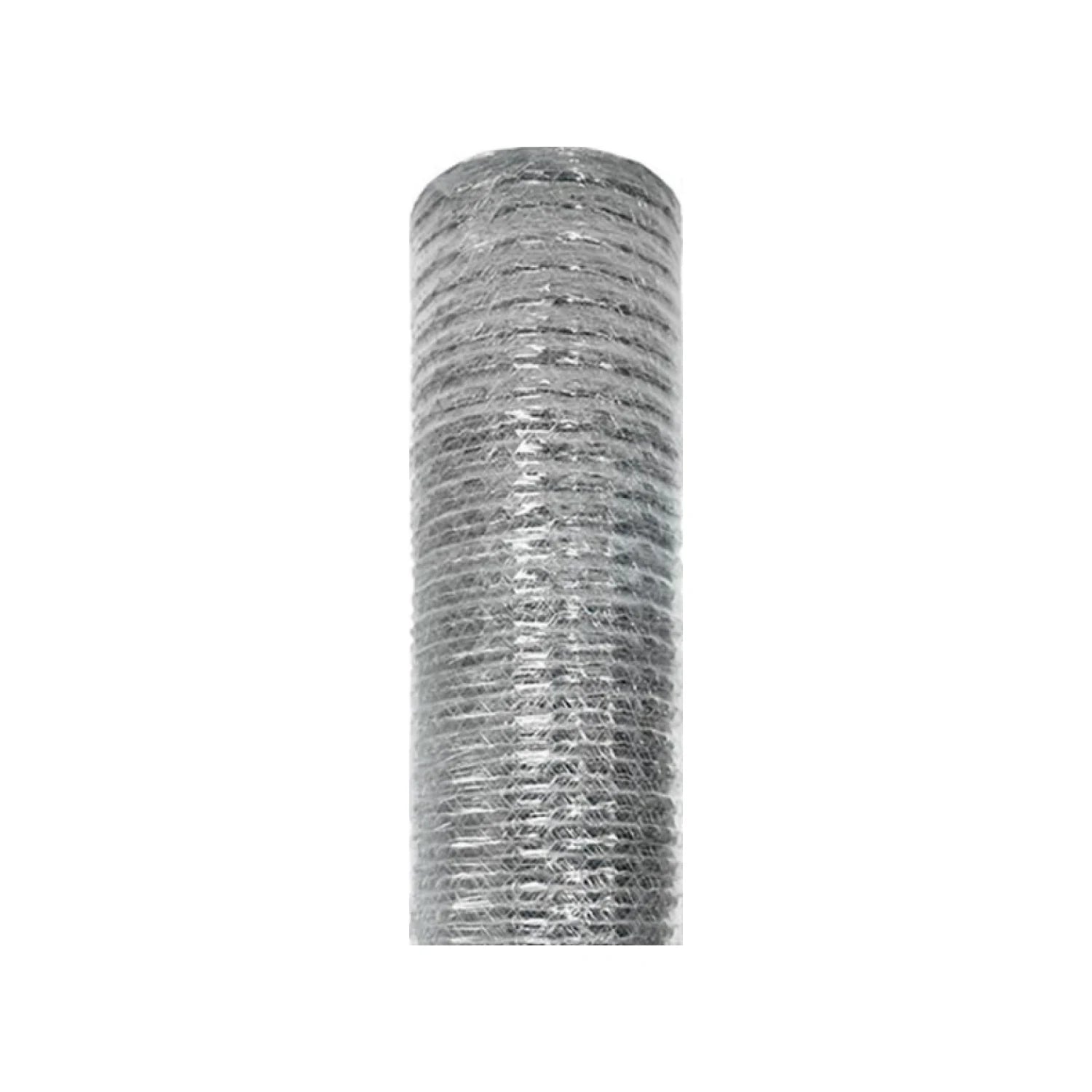 Rollo de malla hexagonal calibre 22 galvanizada para gallinero y cercados