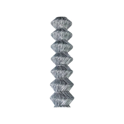 Malla ciclónica de alambre galvanizado en rollo para cercas perimetrales y seguridad