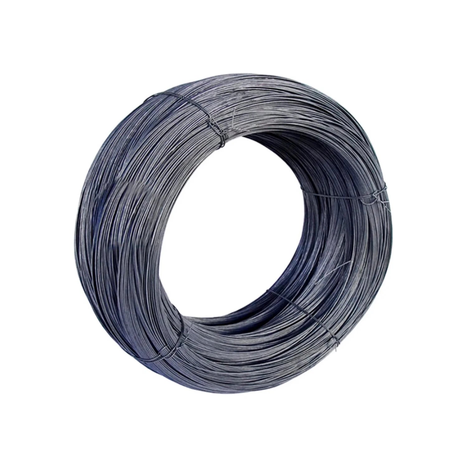 Alambre recocido calibre 16 de ferretería para construcción y amarres color gris oscuro