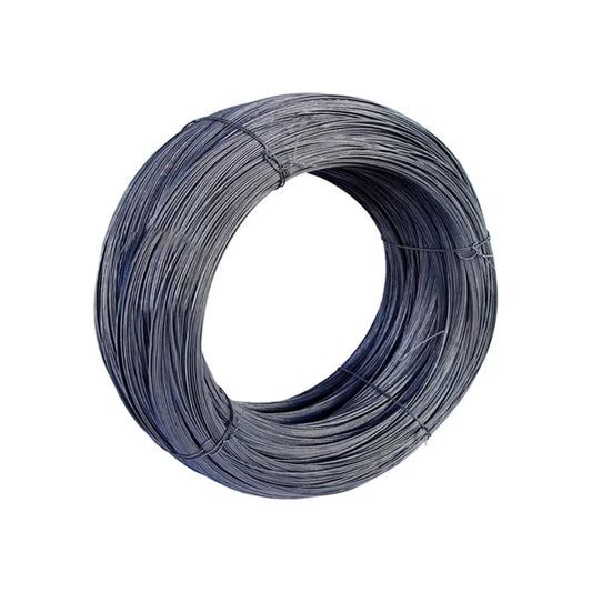 Alambre recocido calibre 16 de ferretería para construcción y amarres color gris oscuro