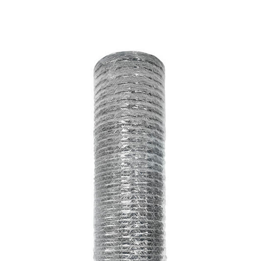 Alambre galvanizado calibre 20,Rollo de 45 m,TensiÃ³n hexagonal uniforme.,Remates longitudinales en los extremos del rollo.