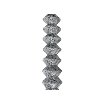 Malla ciclónica de alambre galvanizado calibre 12.5, en rollo comprimido para cercas de seguridad