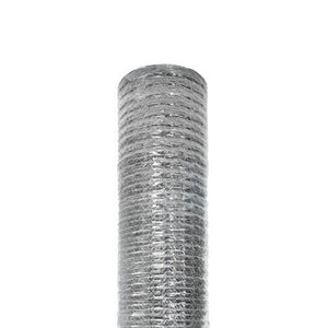 Alambre galvanizado calibre 20,Rollo de 45 m,Tensión hexagonal uniforme.,Remates longitudinales en los extremos del rollo.