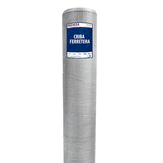Criba galvanizada.,Fabricada con alambre suave que facilita su manejo.,Ideal para la fabricaciÃ³n de jaulas y filtros, para cribar arena y semillas.,10 metros.,Abertura por pulgada 8 x 8