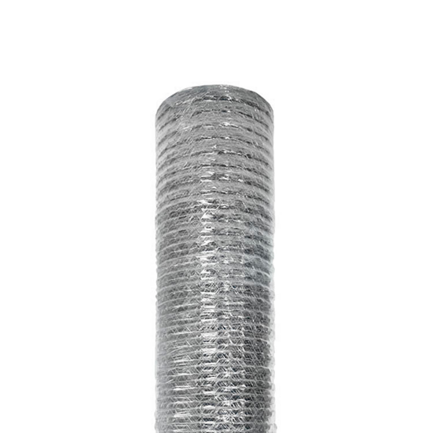 Alambre galvanizado calibre 20,Rollo de 45 m,TensiÃ³n hexagonal uniforme.,Remates longitudinales en los extremos del rollo.