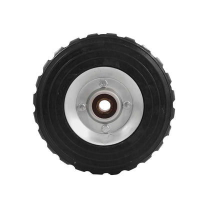 Rueda hule de 8", Para diablo., Cuenta con 2 baleros.