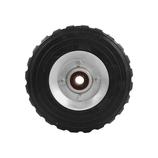 Rueda hule de 8", Para diablo., Cuenta con 2 baleros.