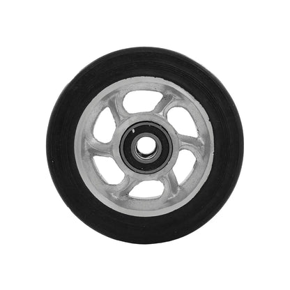 Rueda hule de 6", Para diablo., Rin de rayos.