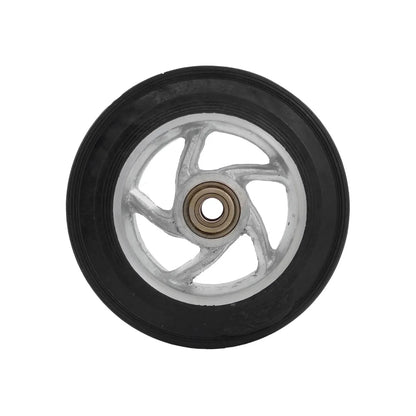 Rueda hule de 8", Para diablo., Rin de rayos.