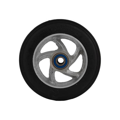 Rueda hule de 12"x3", Para diablo., Rin de rayos.