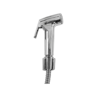 Regadera de pistola cromada ABS para bidet, ducha de mano sanitaria de inodoro