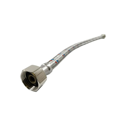 Manguera para lavabo 40 cm metálica Amuer P121240P