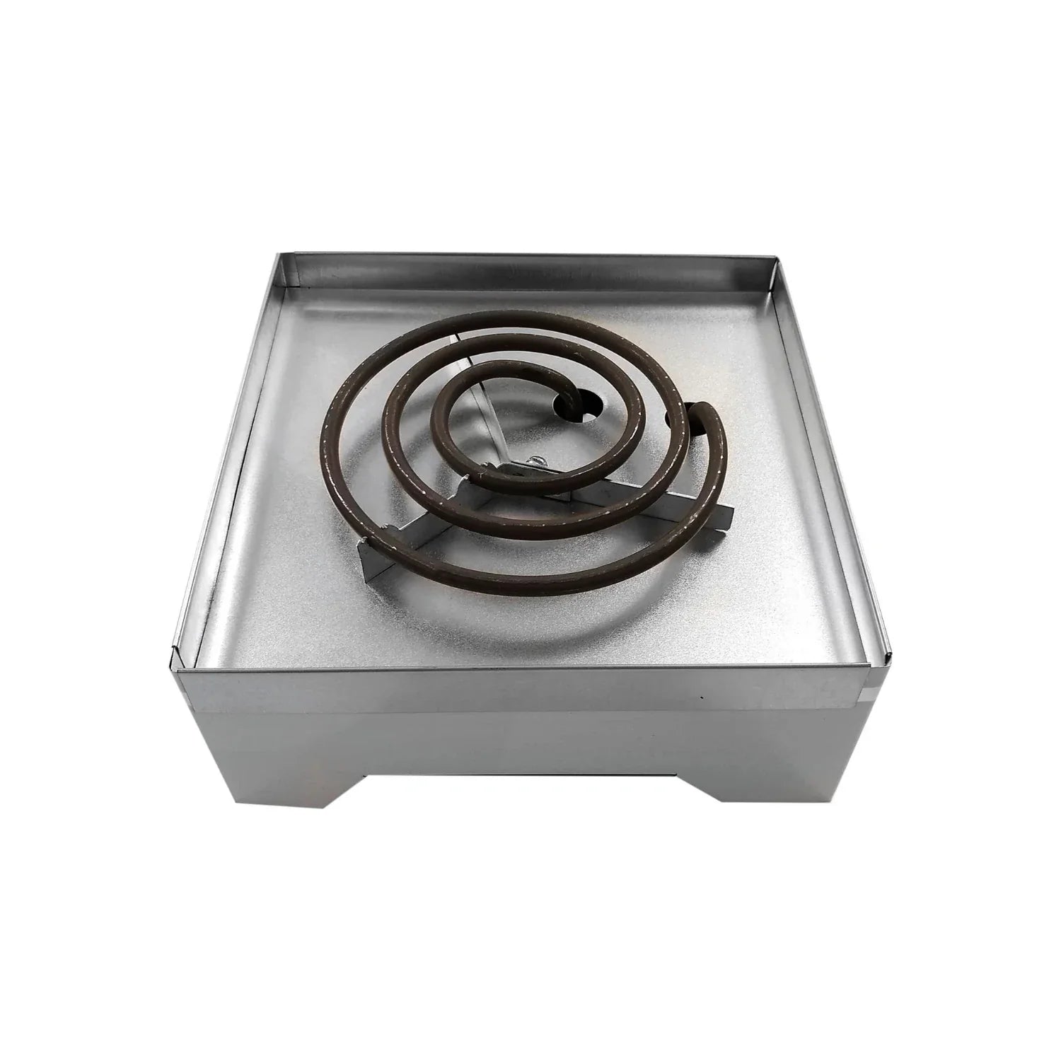 Cuerpo de aluminio.,Parrilla eléctrica.,Parrilla cuadrada.,Parrilla económica de un solo quemador.
