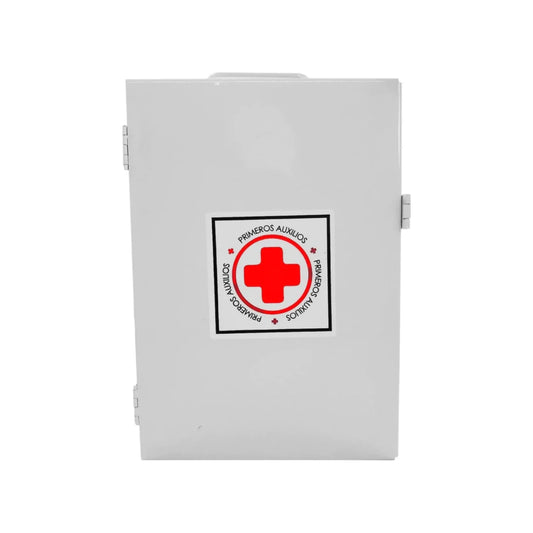 Buzón metálico acabado blanco.,Alto: 34 cm,Ancho: 25 cm,Profundidad: 7 cm,Pintura electrostática de alta resistencia a exteriores.,Cerradura con porta candado.