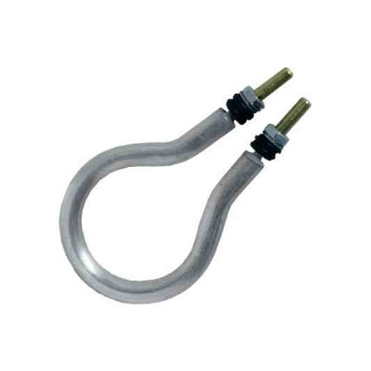 Puntas de latón.,Cuerpo de aluminio.,Ideal para calentar hasta 1.5 litros.,Potencia nominal 500 W - 127 V
