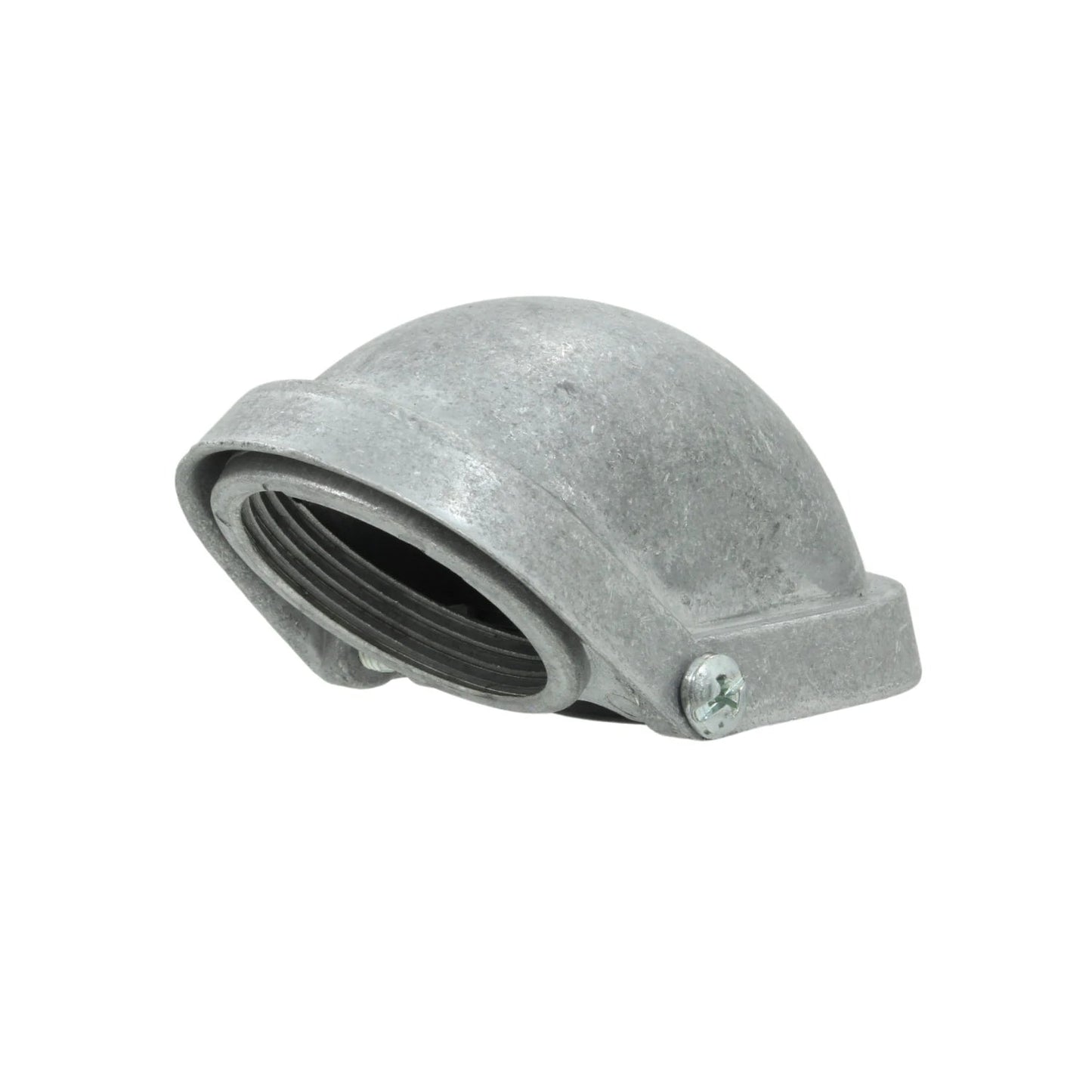 Mufa eléctrica 1 1/4" roscada, tipo LB, de aluminio gris para sistemas de conductos
