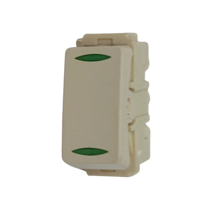 Fabricado en ABS,Apagador de escalera.,Apagador de escalera para placa.,Línea de lujo.,Voltaje: 127 V,Corriente: 10 A