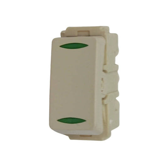 Fabricado en ABS,Apagador de escalera.,Apagador de escalera para placa.,Línea de lujo.,Voltaje: 127 V,Corriente: 10 A
