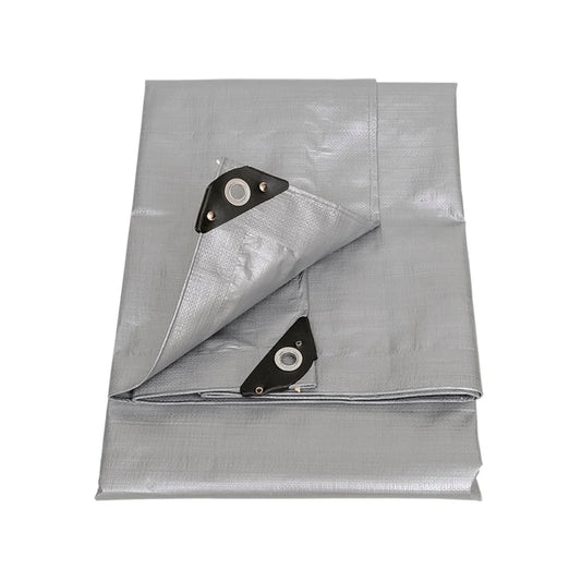 Fabricada en película de polietileno.,Medidas de 3 m x 3.6 m (10x12).,Trama de hilo 16×16 por pulgada cuadrada.,Reforzada con ojillos metálicos y costura en sus bordes.,Material tratado para una máxima protección contra el deterioro causado por los rayos ultravioleta.
