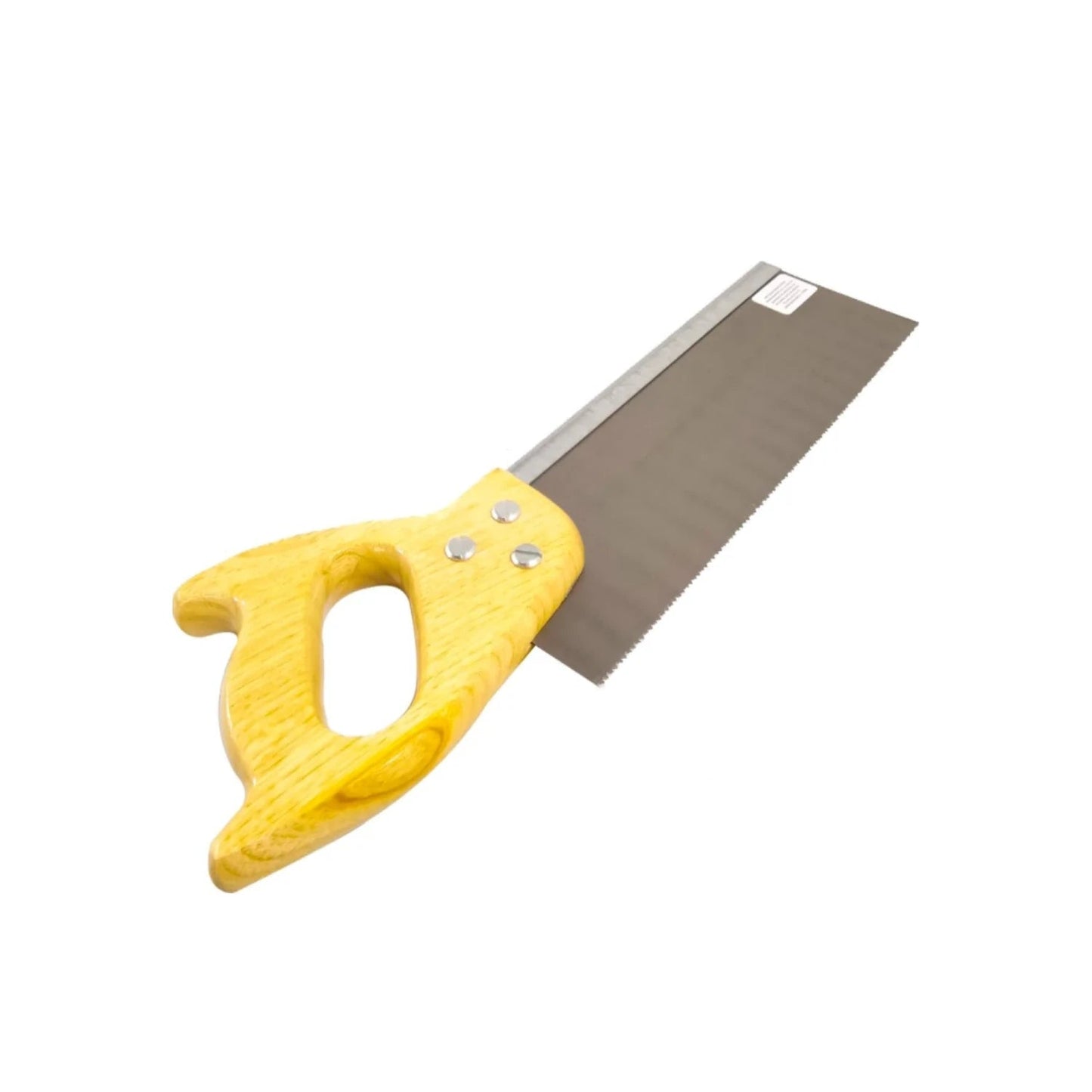 Serrote de costilla de 14 pulgadas con mango de madera para cortes de precisión