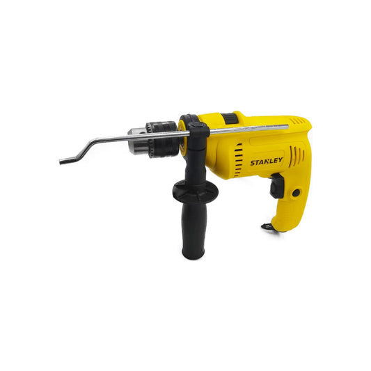 Roto martillo taladro percutor 600 W,Empuñadura lateral multiposición.,Mandril de 1/2",Velocidad variable reversible para mayor control.,Velocidad 2800 RPM,Tamaño mandril 1/2",Capacidad en acero 13 mm,Capacidad en madera 25 mm,Capacidad en concreto 13 mm